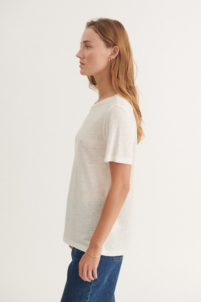 Basic Apparel Kali Tee T-shirts 003 Off White